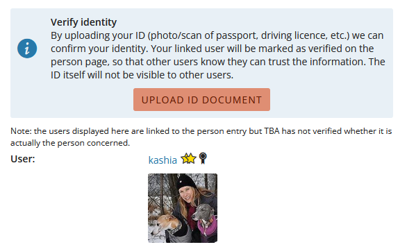 Verify identity
